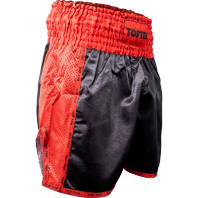 TOP TEN Kickbox-Shorts - Dragon - Rot / Schwarz TOP TEN Kickbox-Shorts - Dragon - Rot / Schwarz