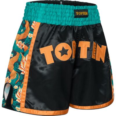 TOP TEN Muay-Thai-Shorts - Ryu del Mar - Schwarz TOP TEN Muay-Thai-Shorts - Ryu del Mar - Schwarz