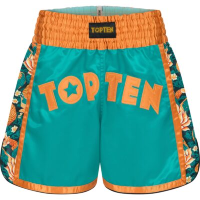 TOP TEN Muay-Thai-Shorts - Ryu del Mar - Blau TOP TEN Muay-Thai-Shorts - Ryu del Mar - Blau