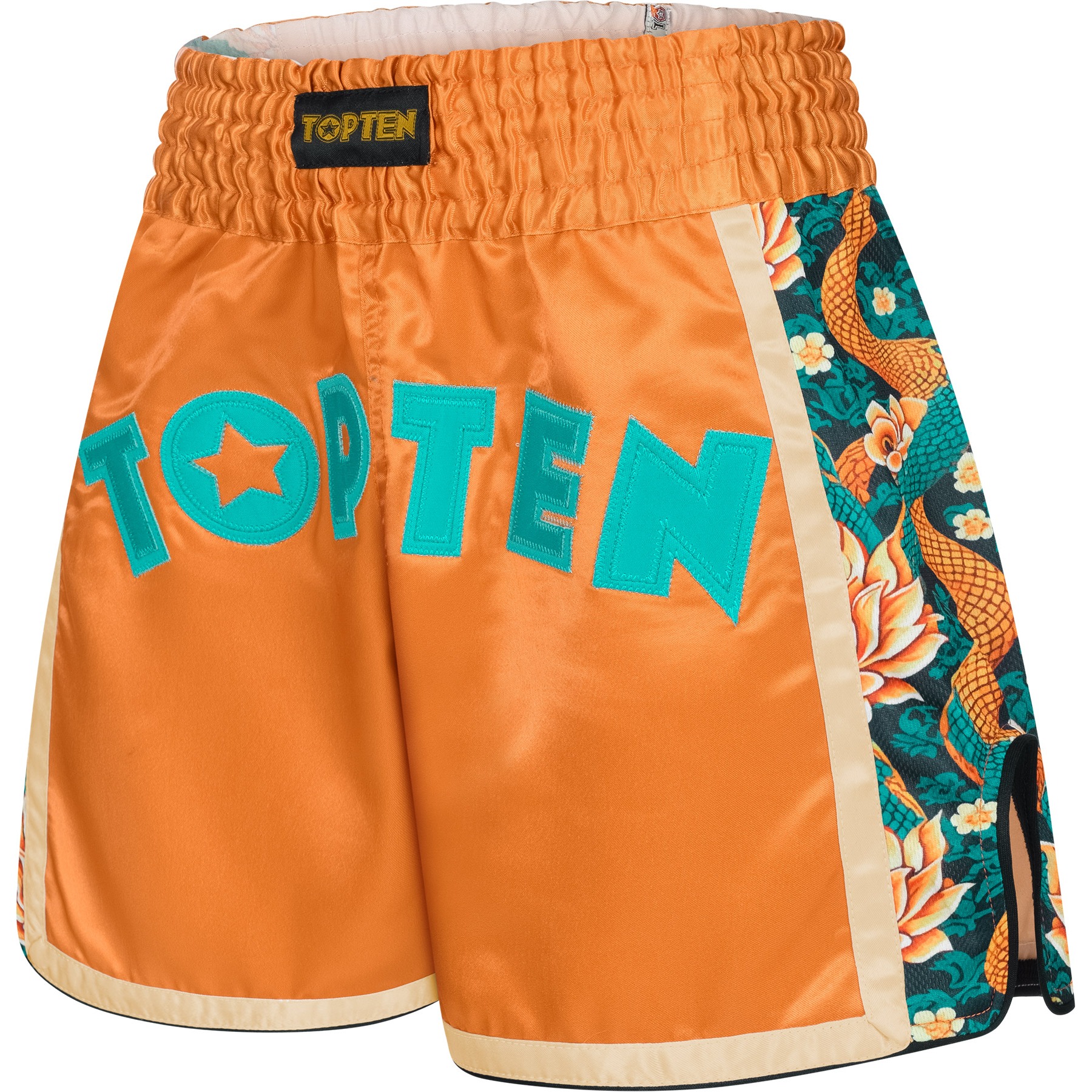 TOP TEN Muay-Thai-Shorts - Ryu del Mar - Orange TOP TEN Muay-Thai-Shorts - Ryu del Mar - Orange