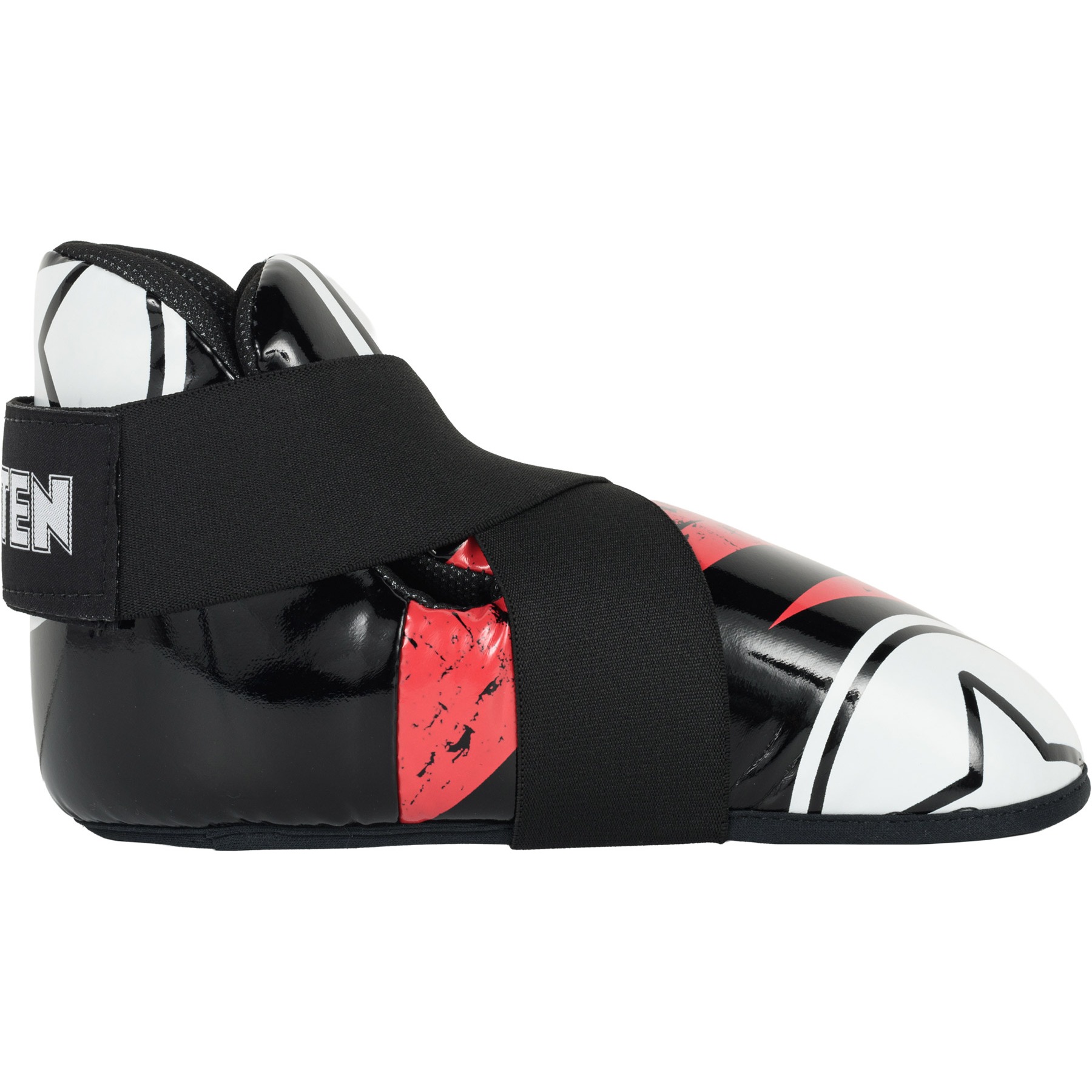 TOP TEN Fußschutz - Urban Arts - Schwarz / Rot TOP TEN Fußschutz - Urban Arts - Schwarz / Rot