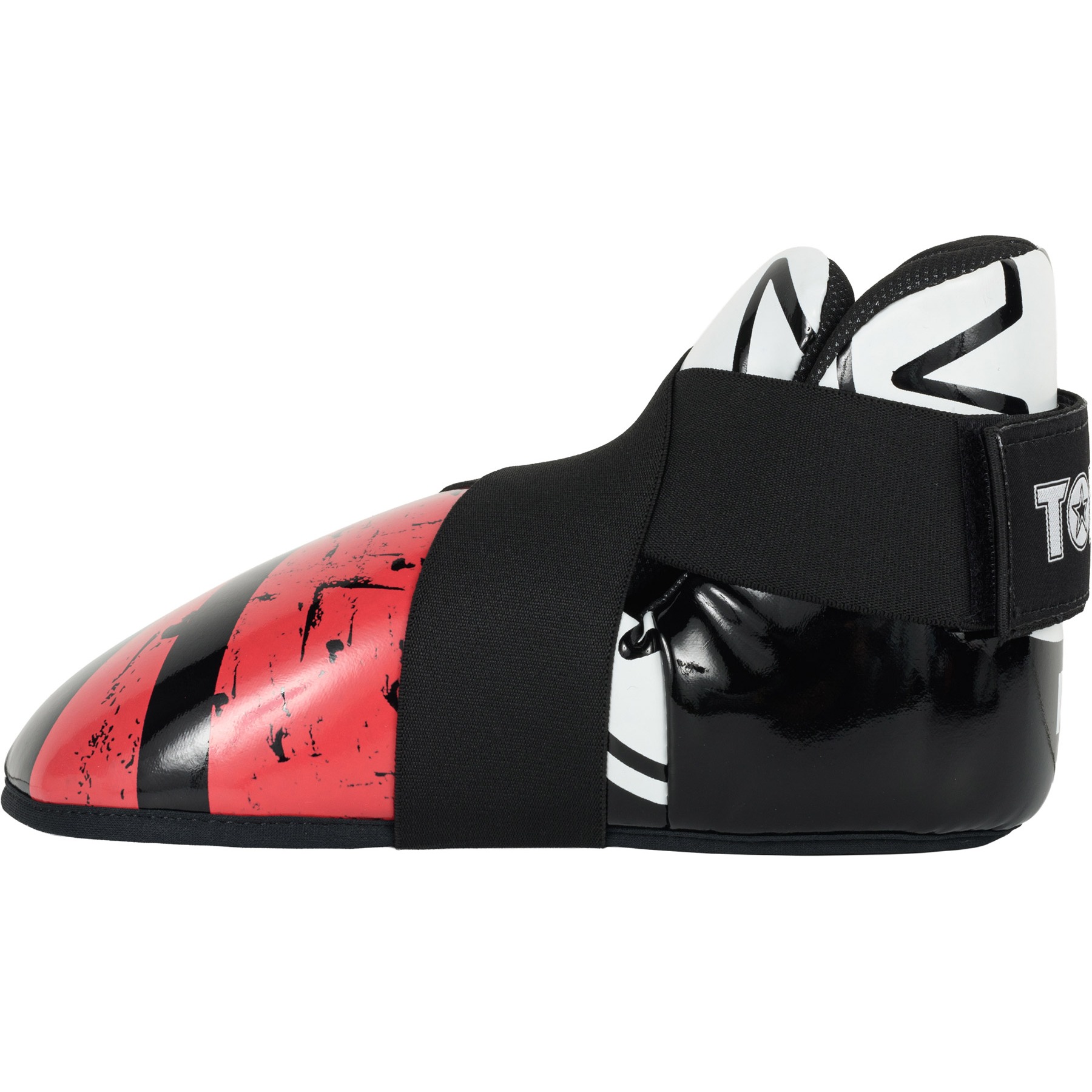 TOP TEN Fußschutz - Urban Arts - Schwarz / Rot TOP TEN Fußschutz - Urban Arts - Schwarz / Rot