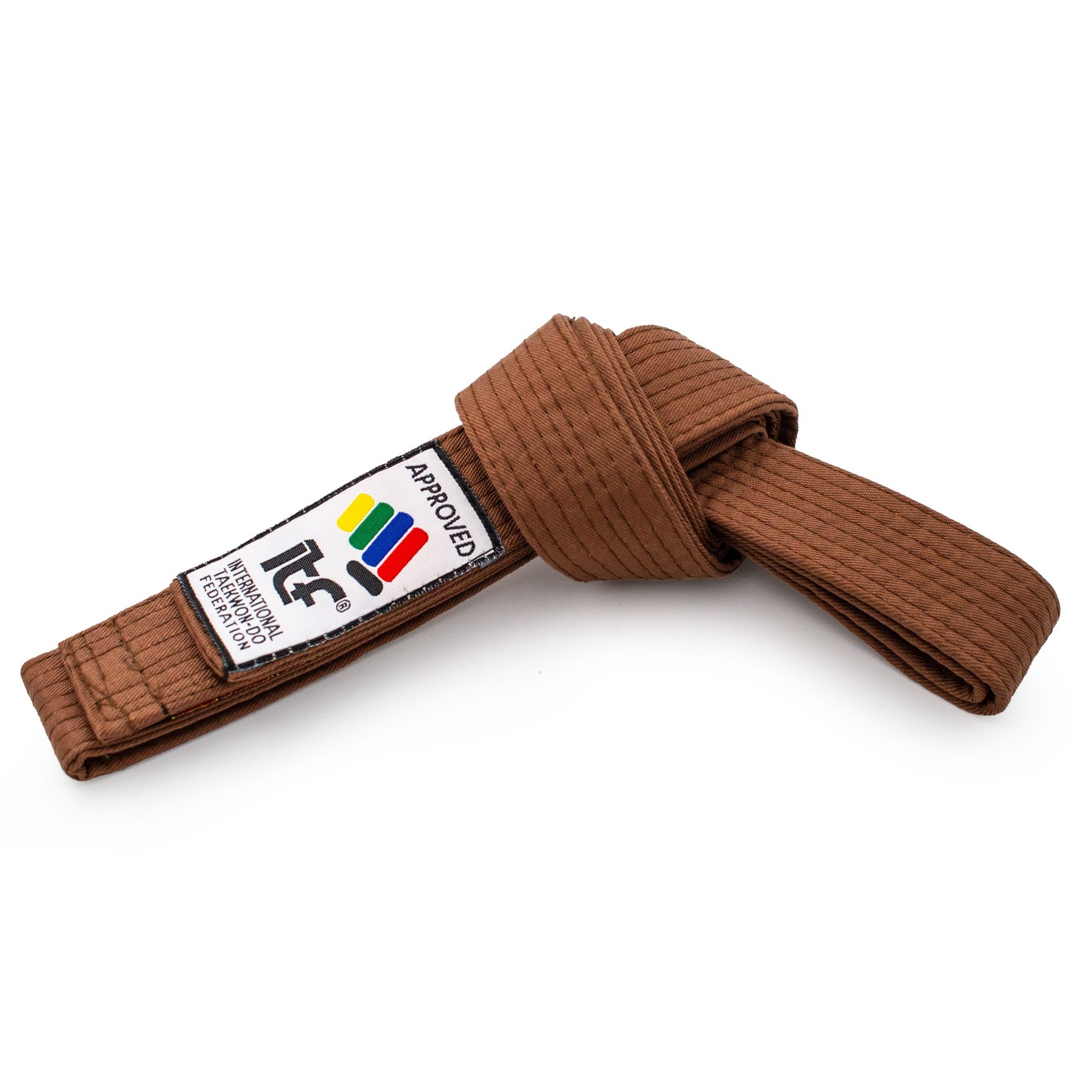TOP TEN Taekwondo Gürtel - ITF - Braun
