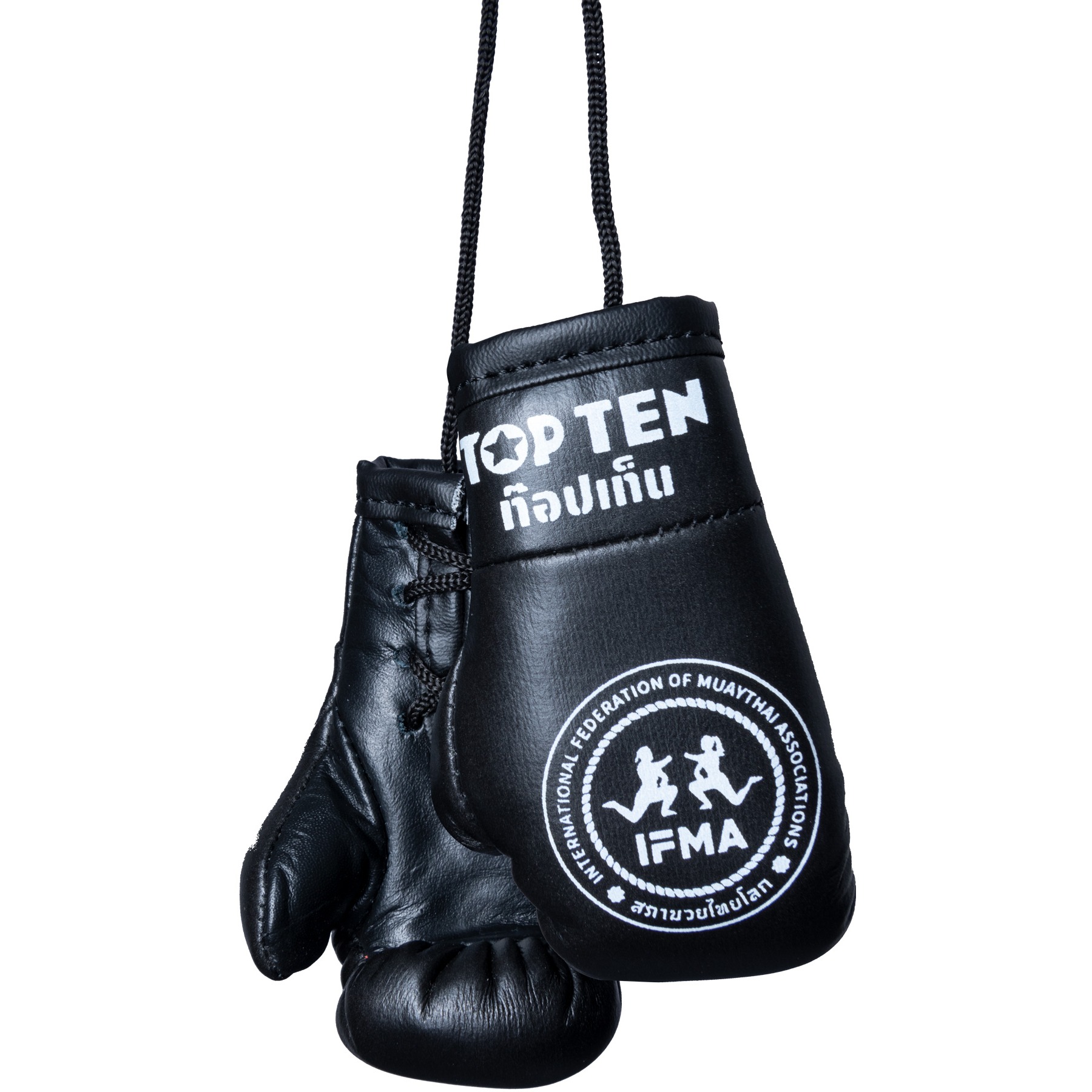 TOP TEN Muay Thai Handschuhe - IFMA - Schwarz