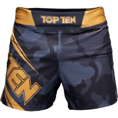 TOP TEN MMA MMA-Shorts - Black Force - Schwarz
