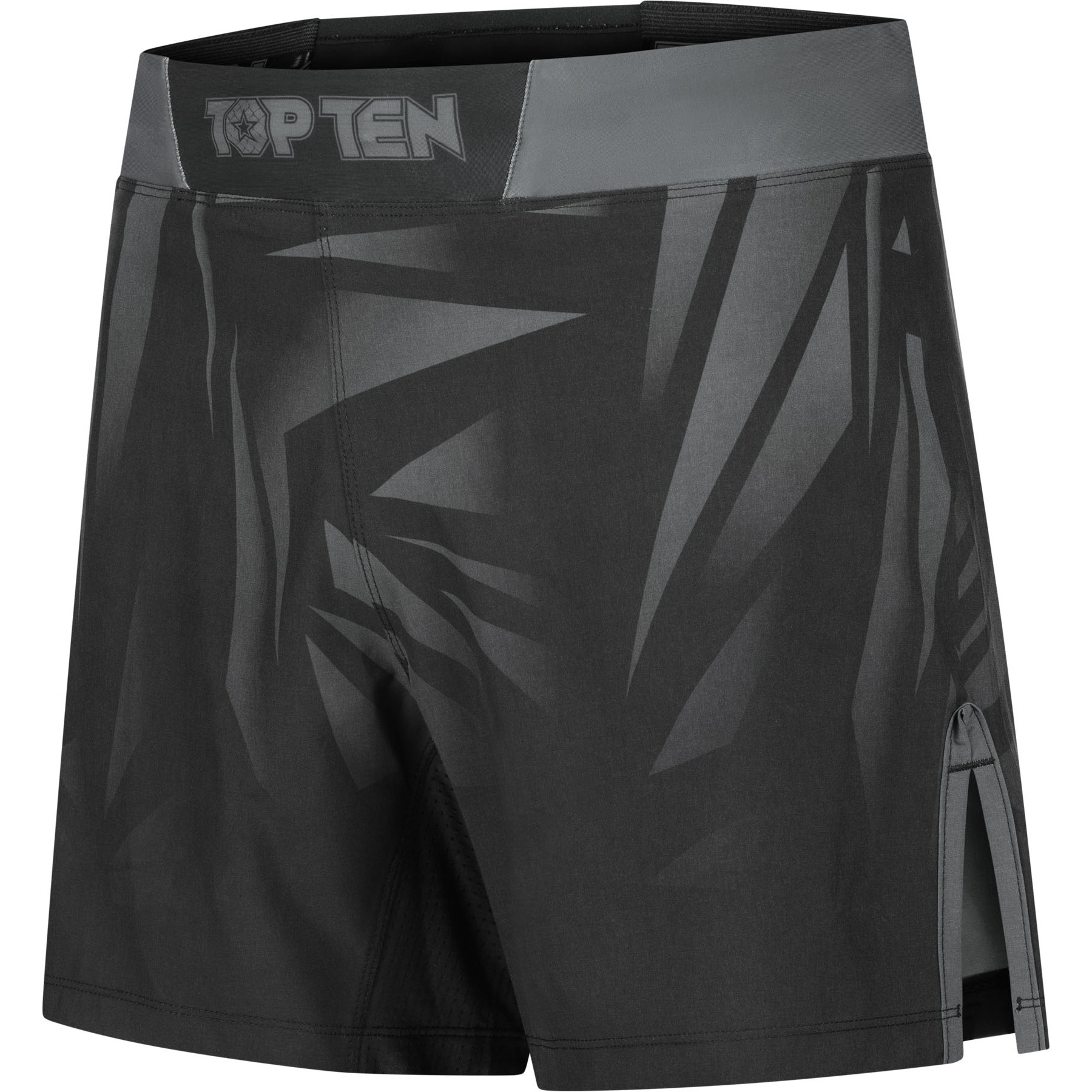 TOP TEN MMA-Shorts - Borrado - Schwarz TOP TEN MMA-Shorts - Borrado - Schwarz