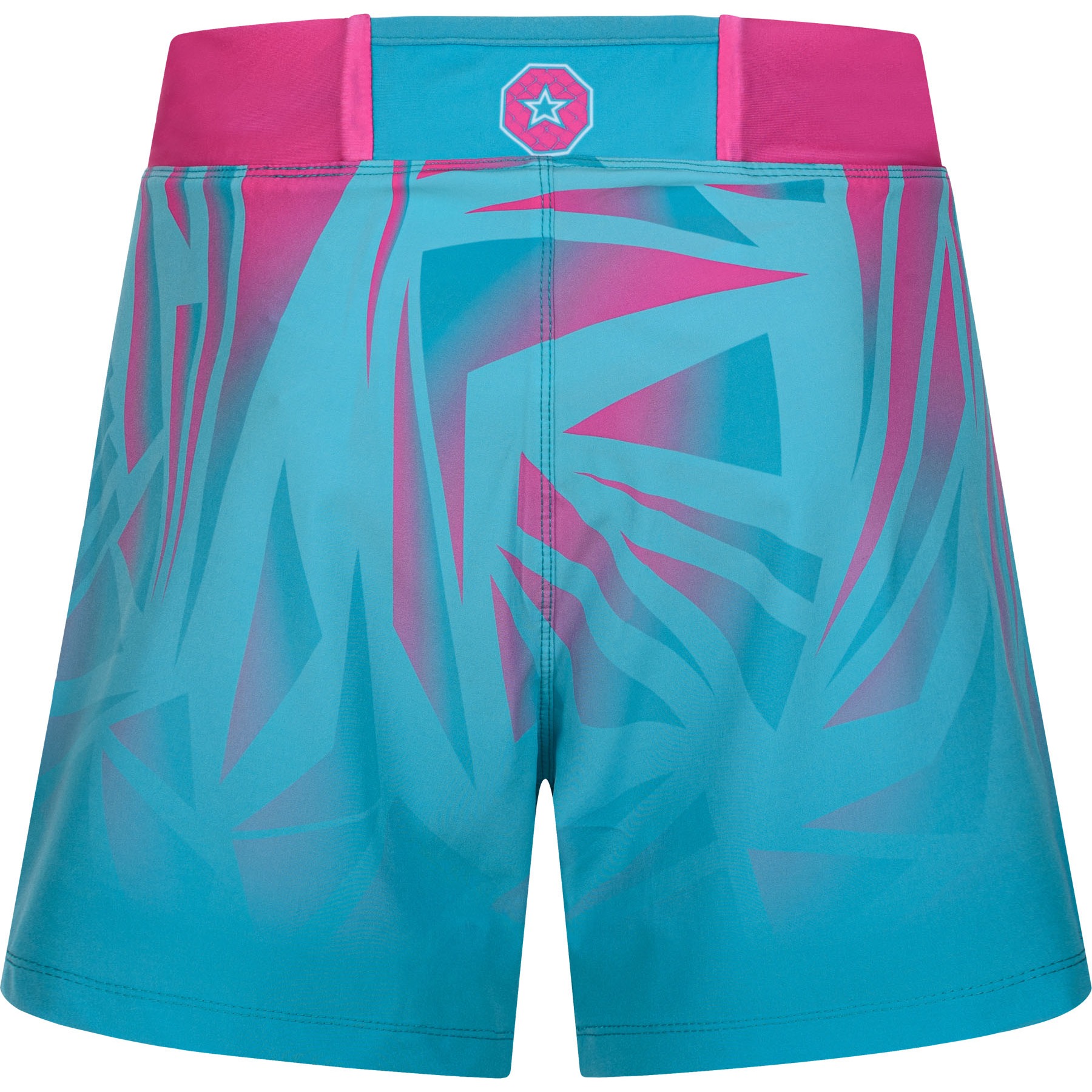 TOP TEN MMA MMA-Shorts - Borrado - Blau / Rosa TOP TEN MMA MMA-Shorts - Borrado - Blau / Rosa