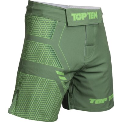 TOP TEN MMA-Shorts - COMBat - Grün