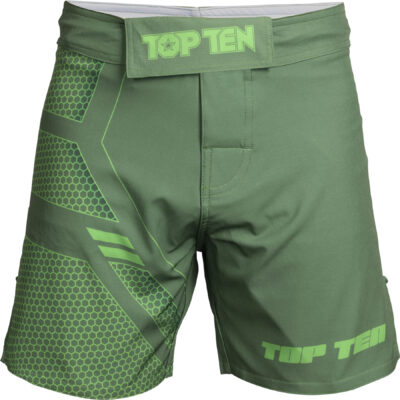 TOP TEN MMA-Shorts - COMBat - Grün