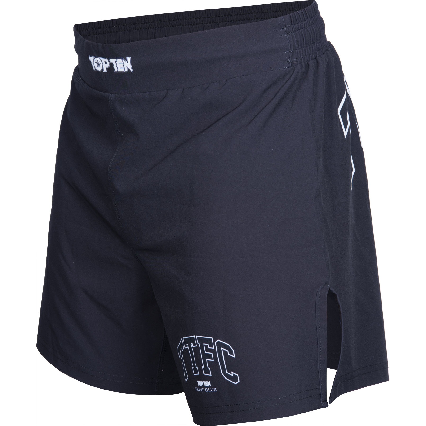 TOP TEN MMA-Shorts - Fight Club - Schwarz TOP TEN MMA-Shorts - Fight Club - Schwarz