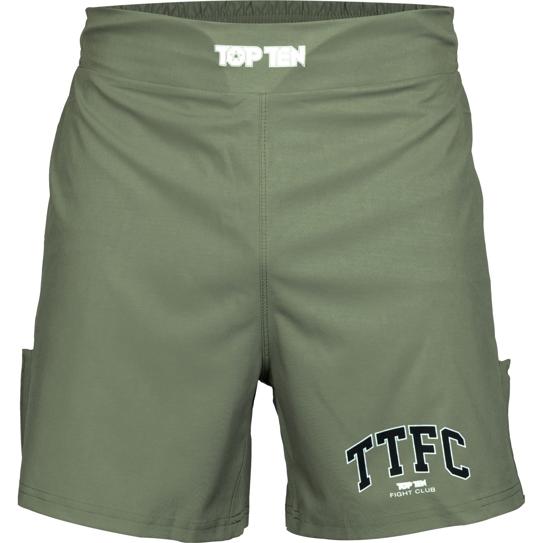 TOP TEN MMA-Shorts - Fight Club - Khaki TOP TEN MMA-Shorts - Fight Club - Khaki