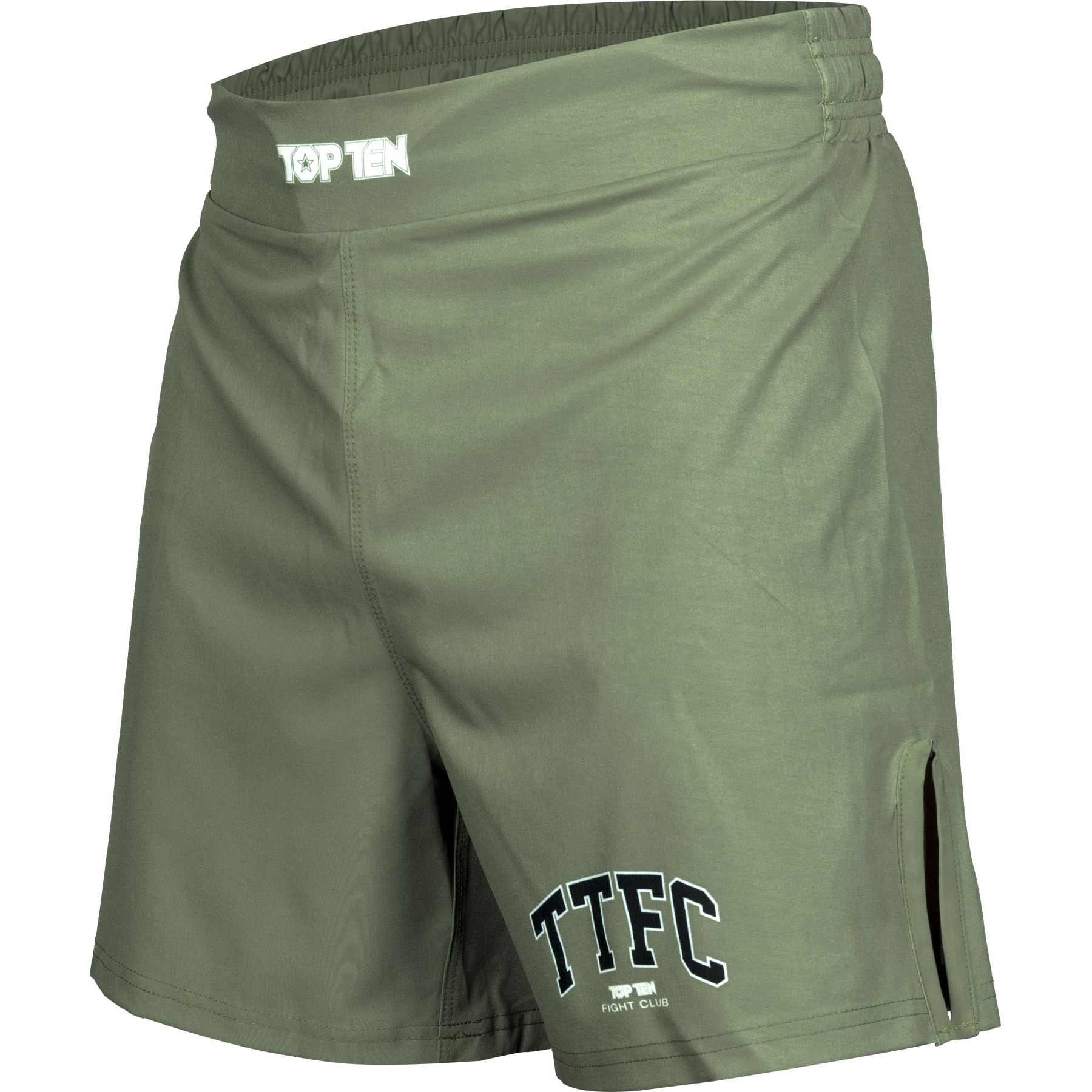 TOP TEN MMA-Shorts - Fight Club - Khaki TOP TEN MMA-Shorts - Fight Club - Khaki
