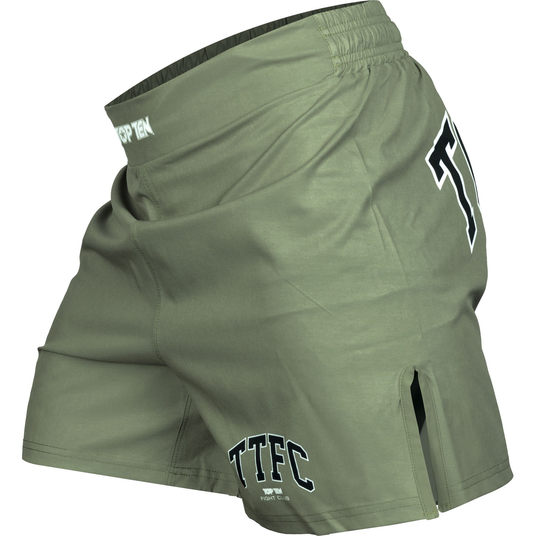 TOP TEN MMA-Shorts - Fight Club - Khaki TOP TEN MMA-Shorts - Fight Club - Khaki