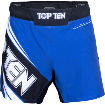 TOP TEN MMA-Shorts - Fight Team - Blau