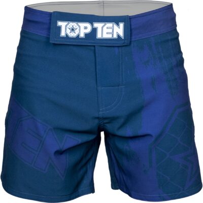 TOP TEN MMA-Shorts - Power Ink - Blau