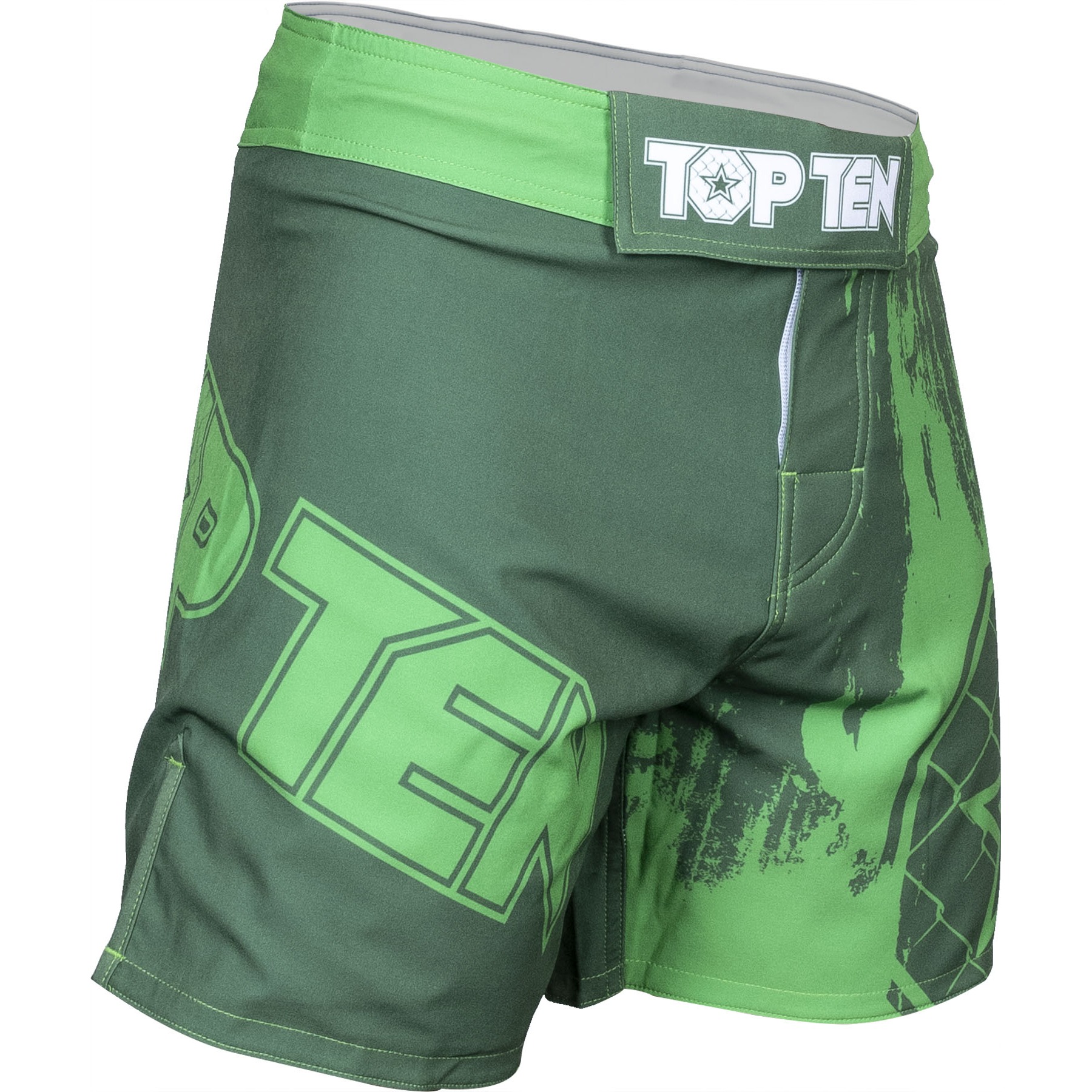 TOP TEN MMA-Shorts - Power Ink - Grün TOP TEN MMA-Shorts - Power Ink - Grün