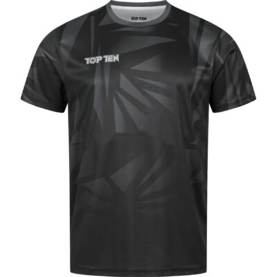 TOP TEN MMA T-Shirt - Borrado - Schwarz