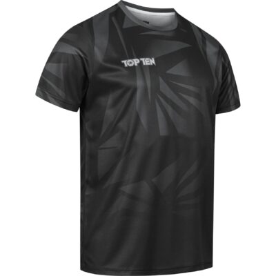 TOP TEN MMA T-Shirt - Borrado - Schwarz