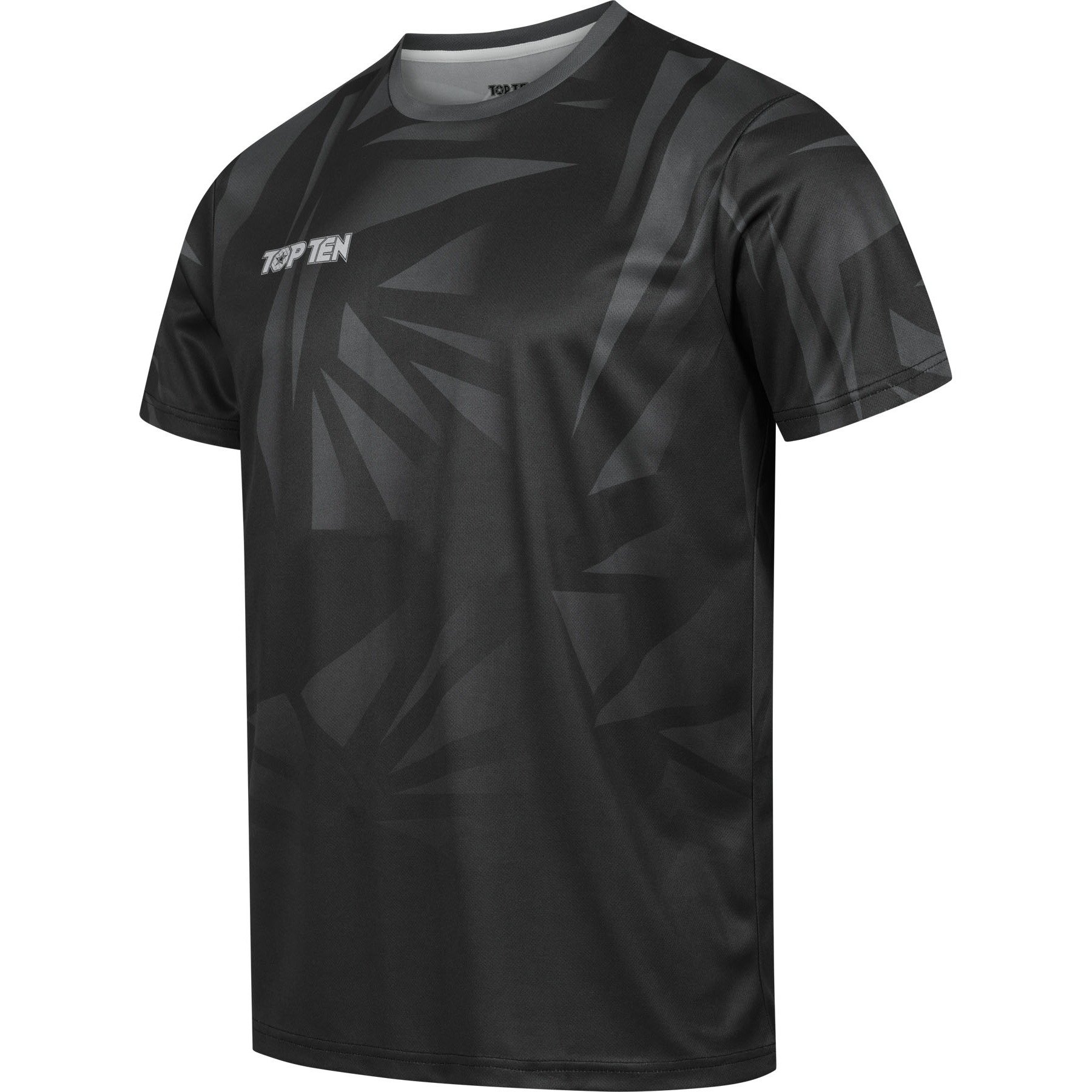 TOP TEN MMA T-Shirt - Borrado - Schwarz TOP TEN MMA T-Shirt - Borrado - Schwarz