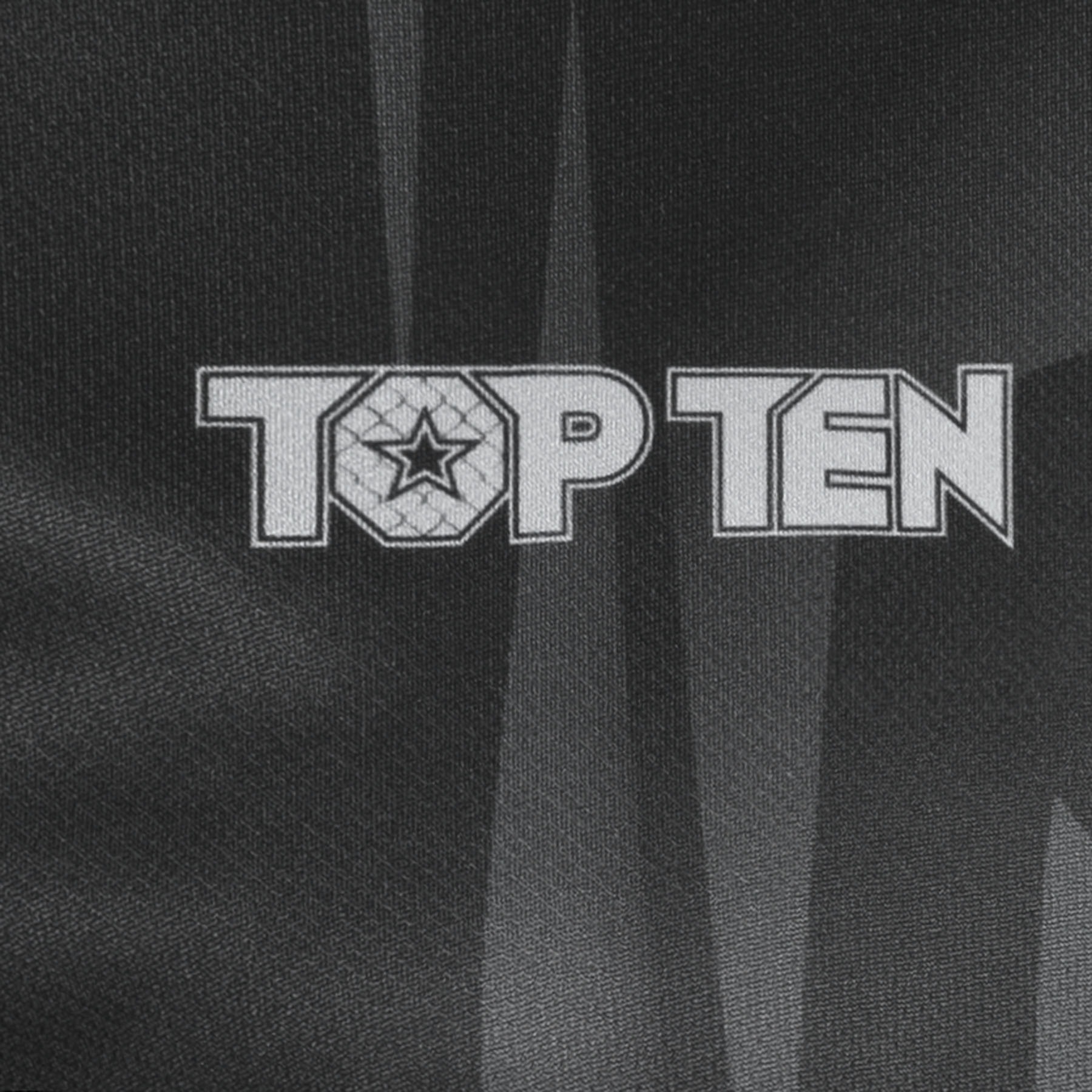 TOP TEN MMA T-Shirt - Borrado - Schwarz TOP TEN MMA T-Shirt - Borrado - Schwarz