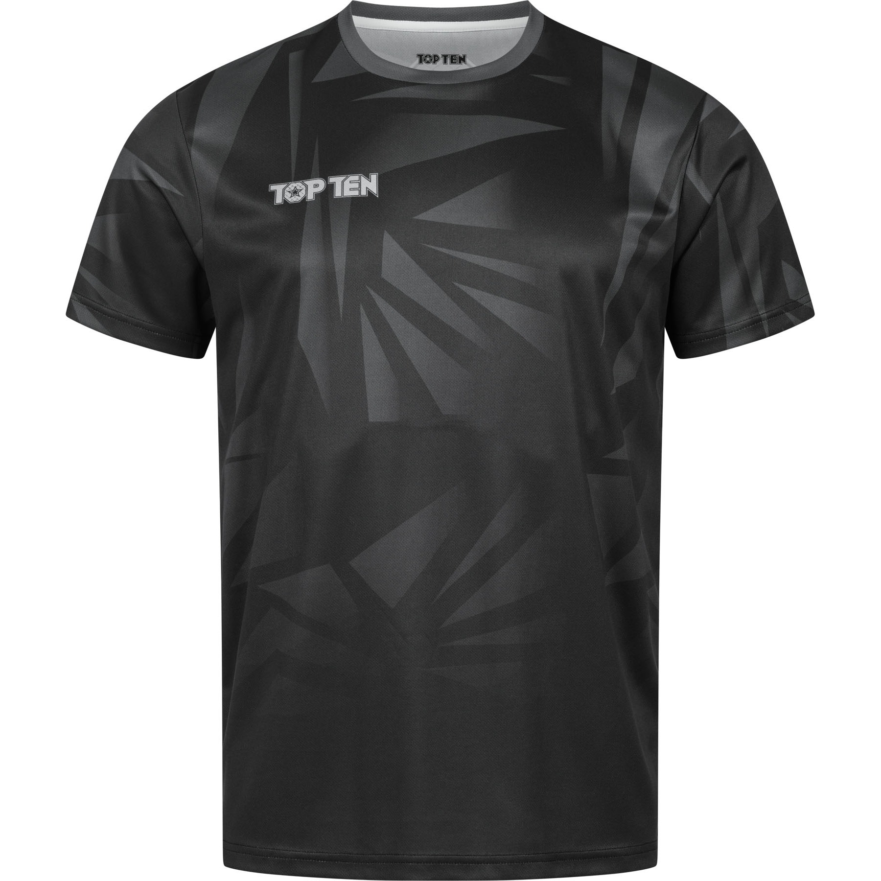 TOP TEN MMA T-Shirt - Borrado - Schwarz