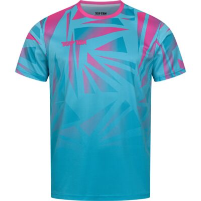 TOP TEN MMA T-Shirt - Borrado - Blau / Rosa