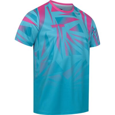 TOP TEN MMA T-Shirt - Borrado - Blau / Rosa
