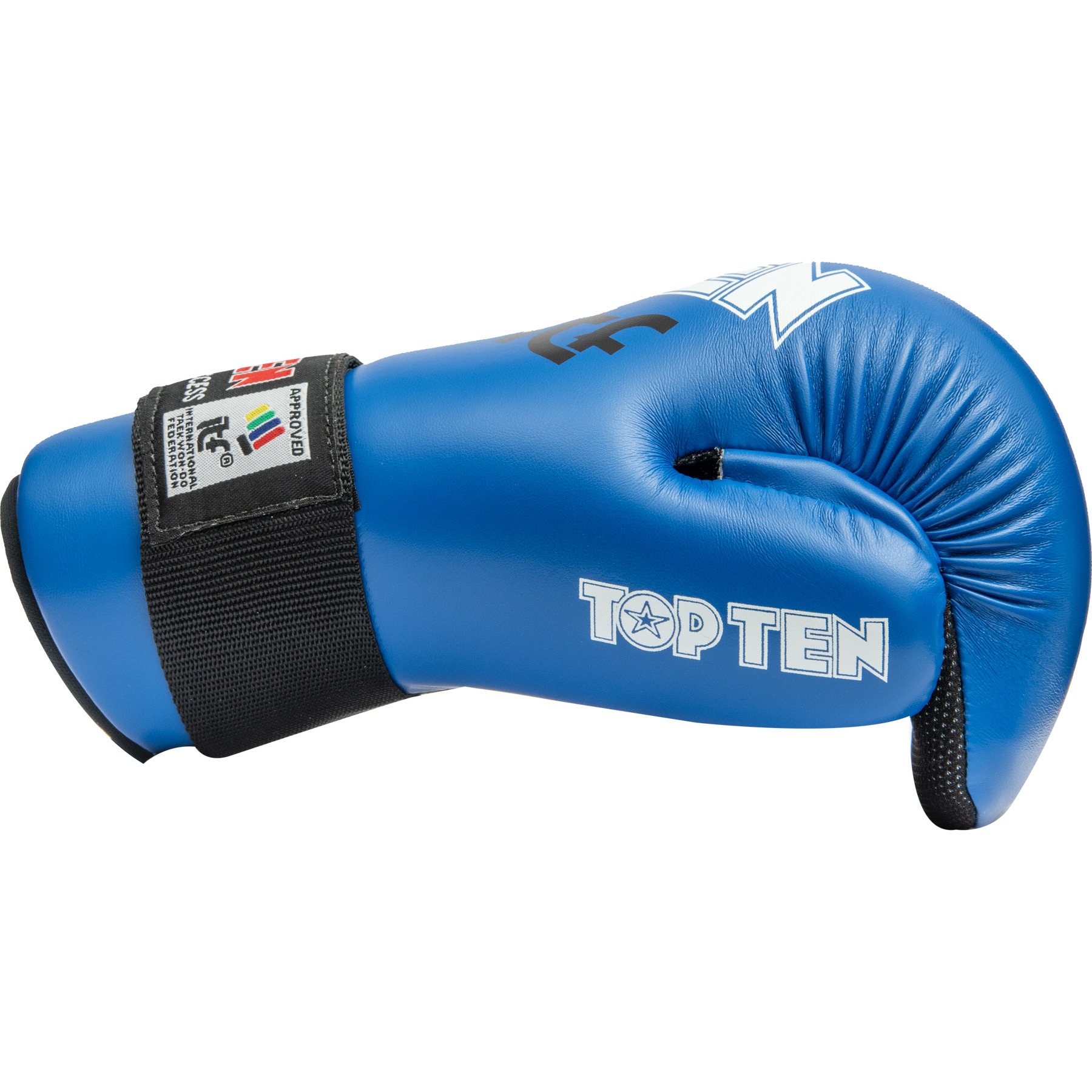 TOP TEN Taekwondo-Handschuhe - Open Hands ITF - Blau TOP TEN Taekwondo-Handschuhe - Open Hands ITF - Blau