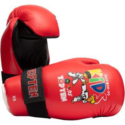 TOP TEN Taekwondo-Handschuhe - ITF Kinder - Rot