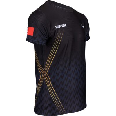 TOP TEN MMA T-Shirt - BRAVE Fight Night - Schwarz TOP TEN MMA T-Shirt - BRAVE Fight Night - Schwarz