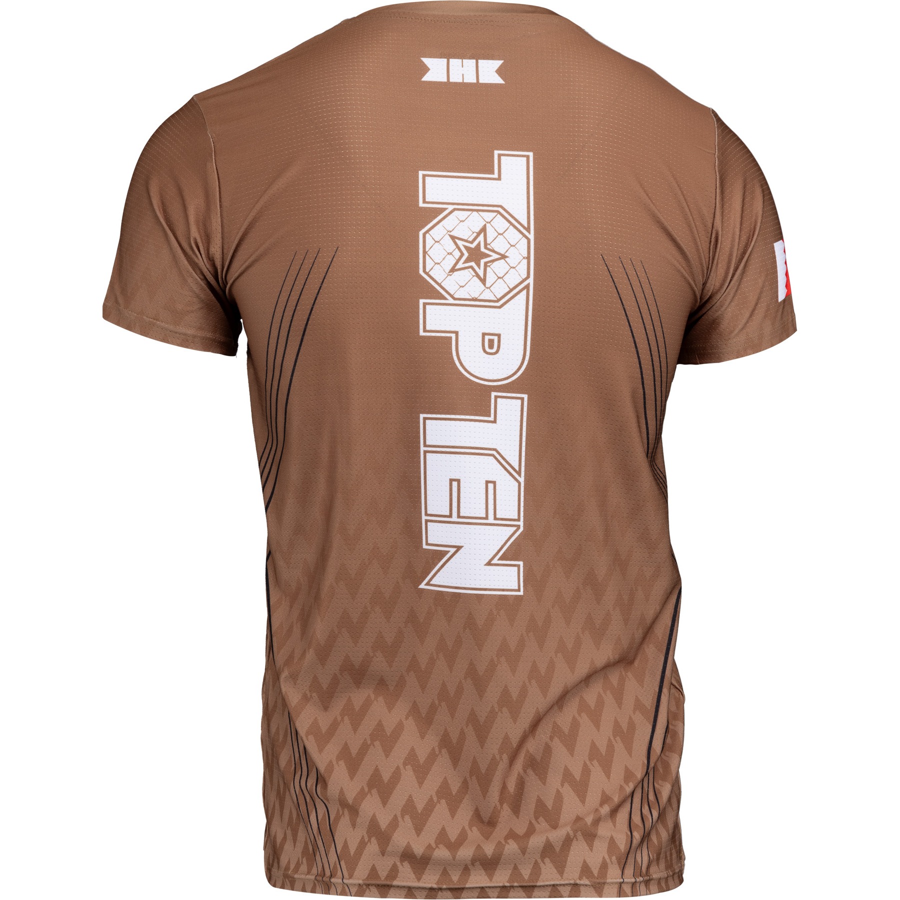 TOP TEN MMA T-Shirt - BRAVE Fight Night - Braun TOP TEN MMA T-Shirt - BRAVE Fight Night - Braun