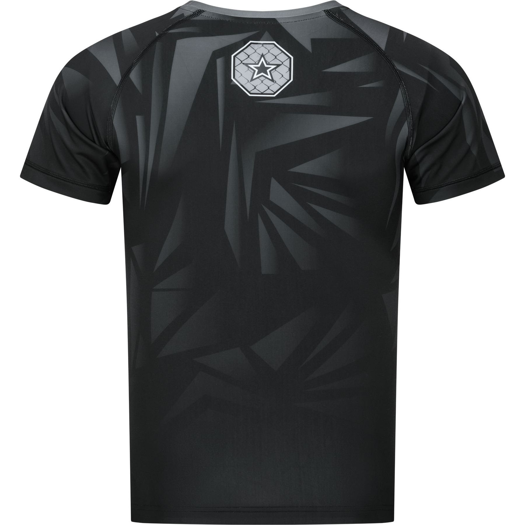TOP TEN MMA Rashguard - Borrado - Schwarz TOP TEN MMA Rashguard - Borrado - Schwarz