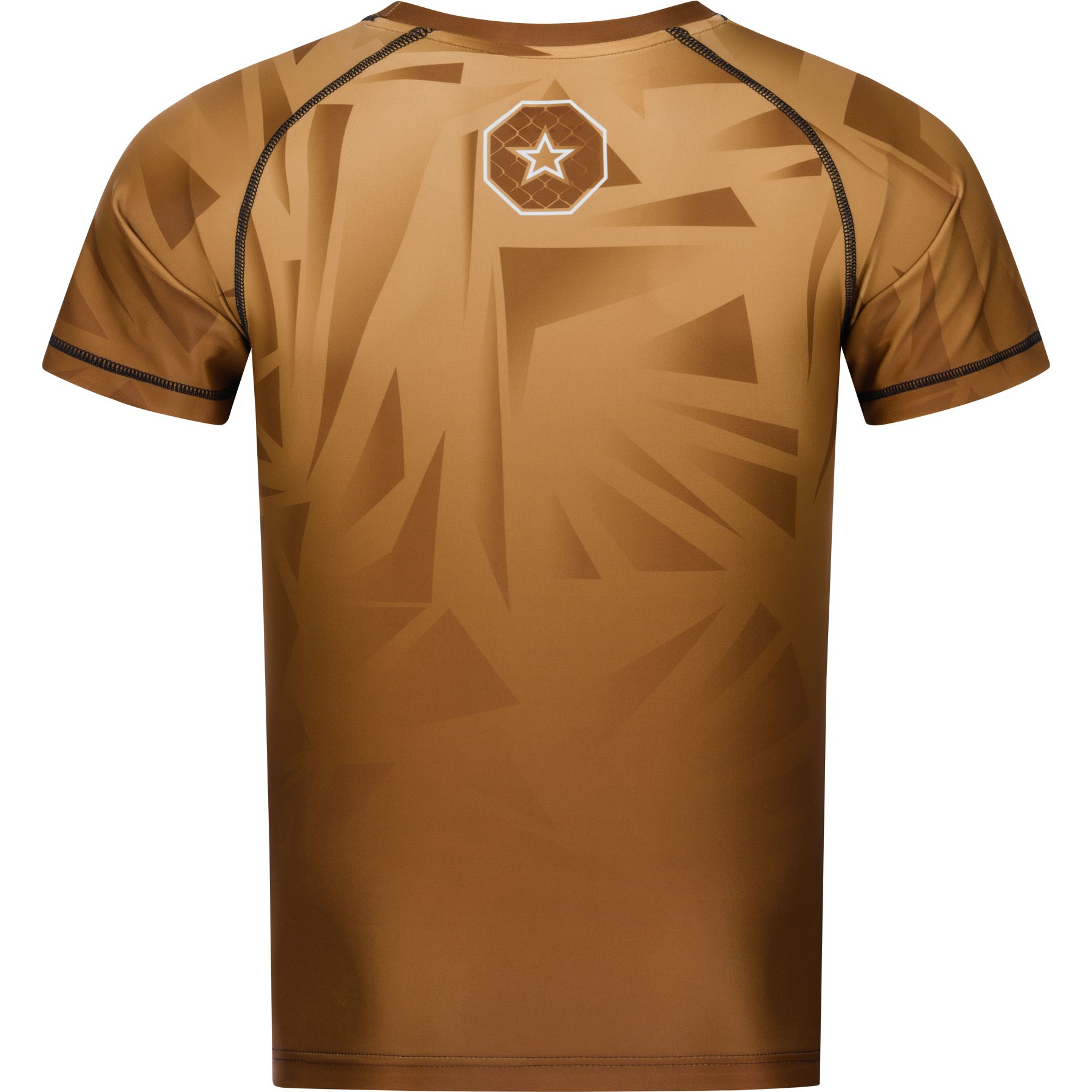 TOP TEN MMA Rashguard - Borrado - Braun TOP TEN MMA Rashguard - Borrado - Braun