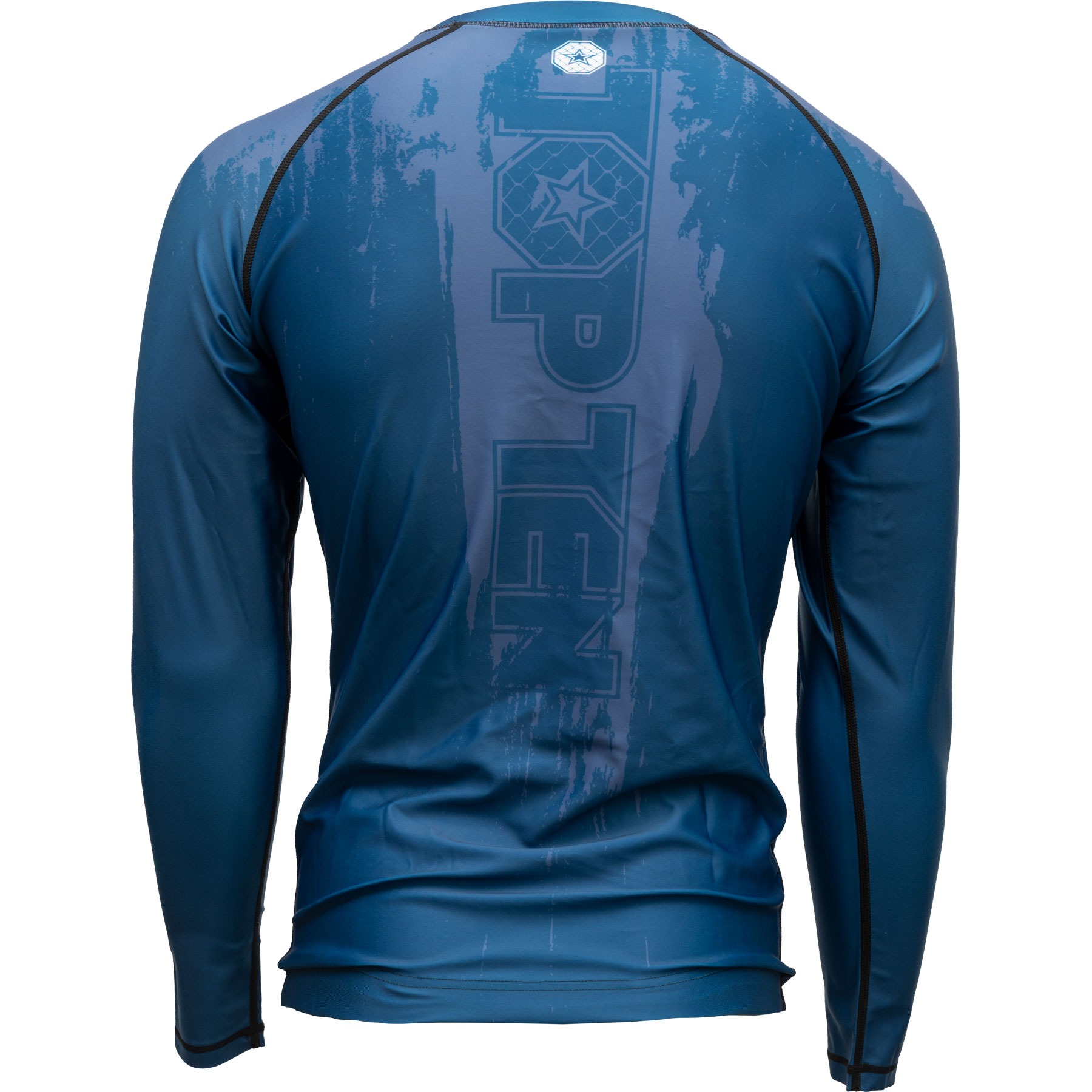 TOP TEN MMA Rashguard - Power Ink - Blau TOP TEN MMA Rashguard - Power Ink - Blau
