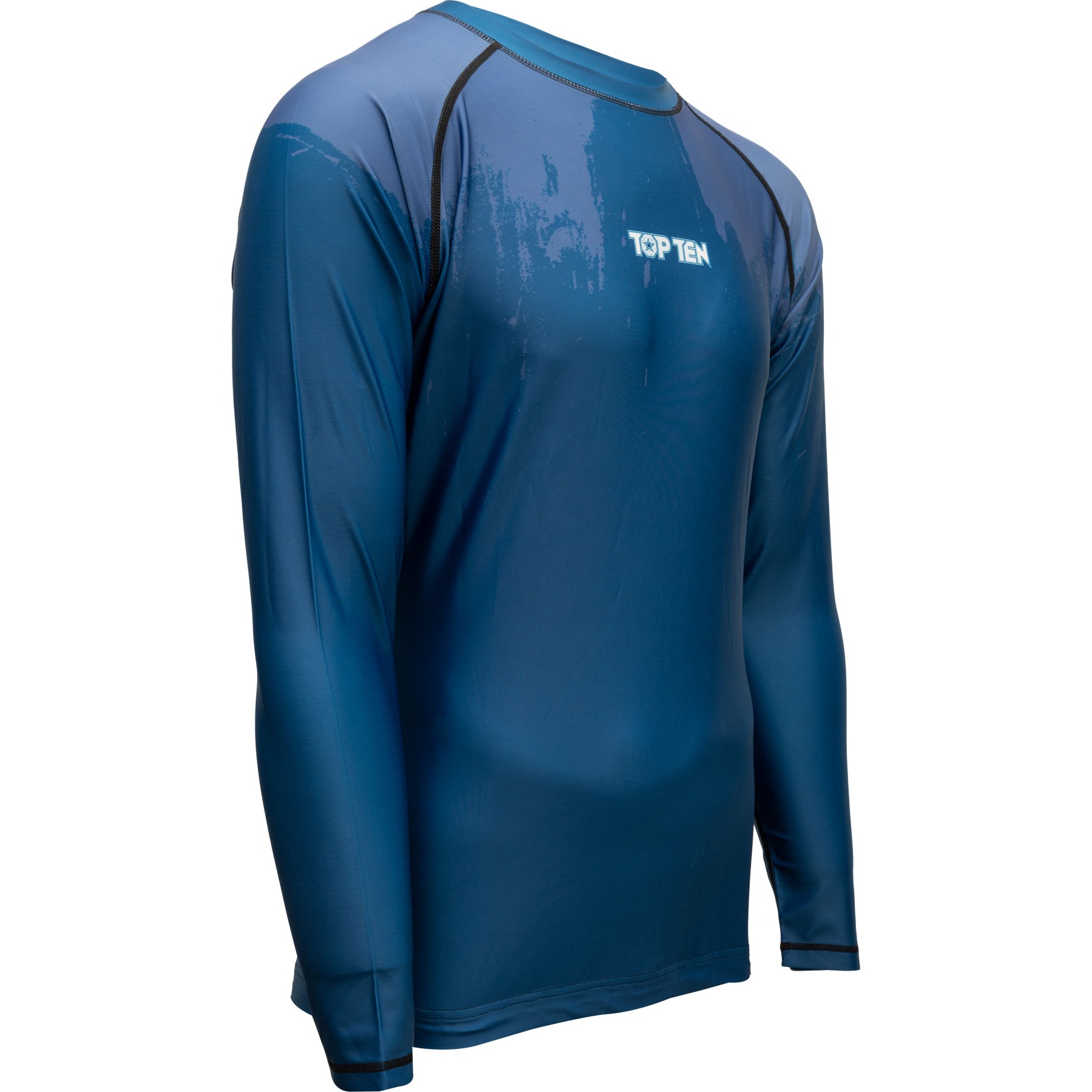 TOP TEN MMA Rashguard - Power Ink - Blau TOP TEN MMA Rashguard - Power Ink - Blau