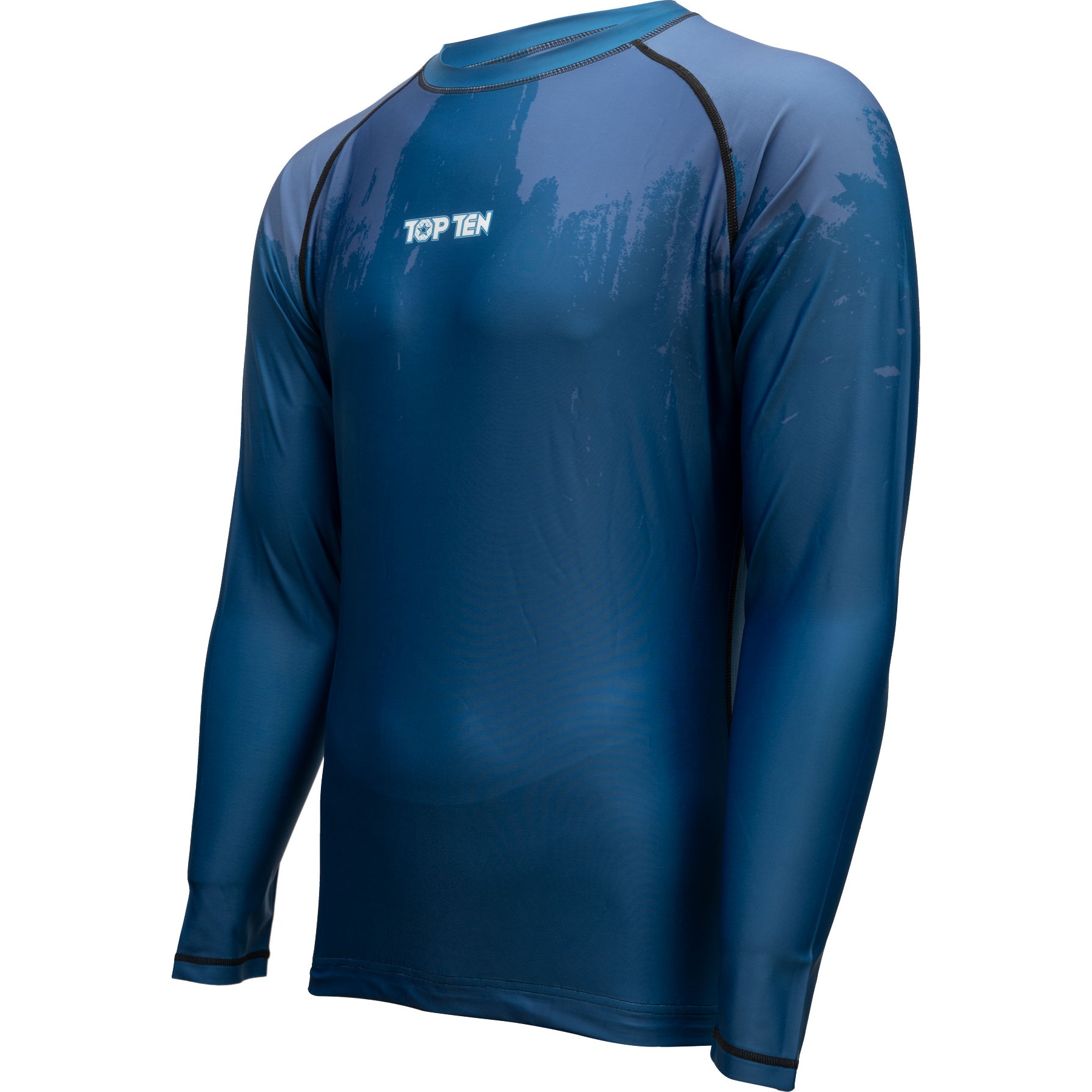 TOP TEN MMA Rashguard - Power Ink - Blau TOP TEN MMA Rashguard - Power Ink - Blau