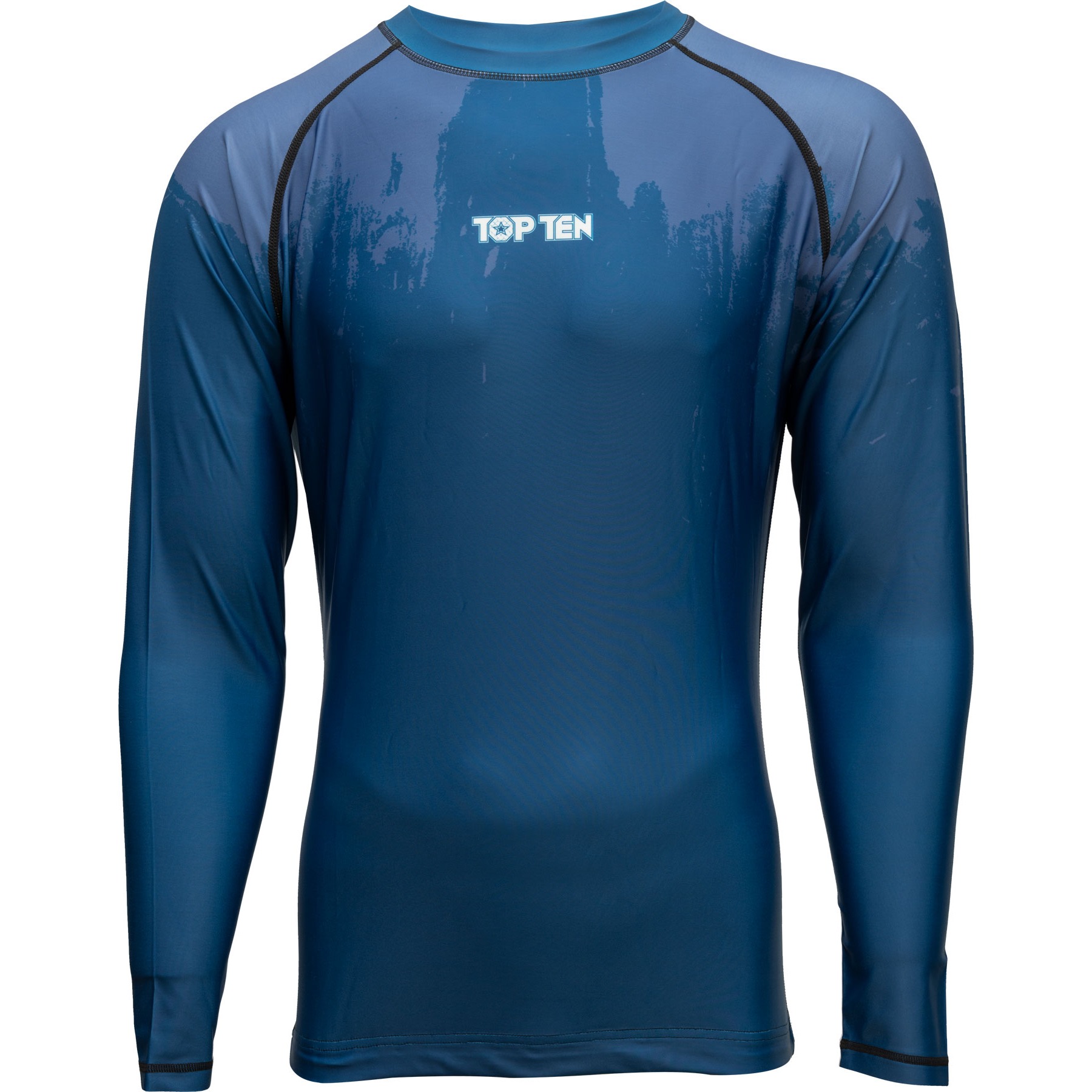 TOP TEN MMA Rashguard - Power Ink - Blau TOP TEN MMA Rashguard - Power Ink - Blau