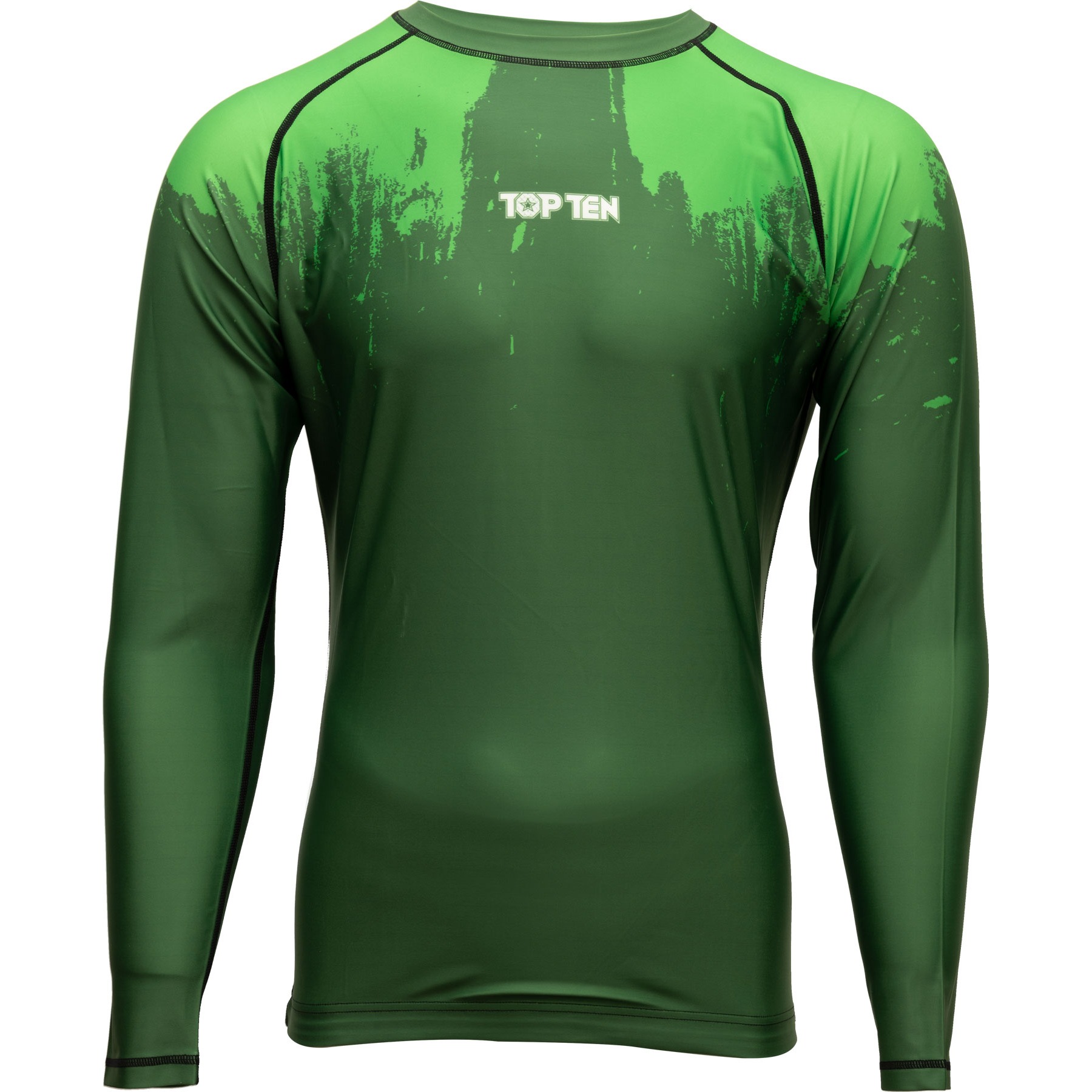 TOP TEN MMA Rashguard - Power Ink - Grün TOP TEN MMA Rashguard - Power Ink - Grün