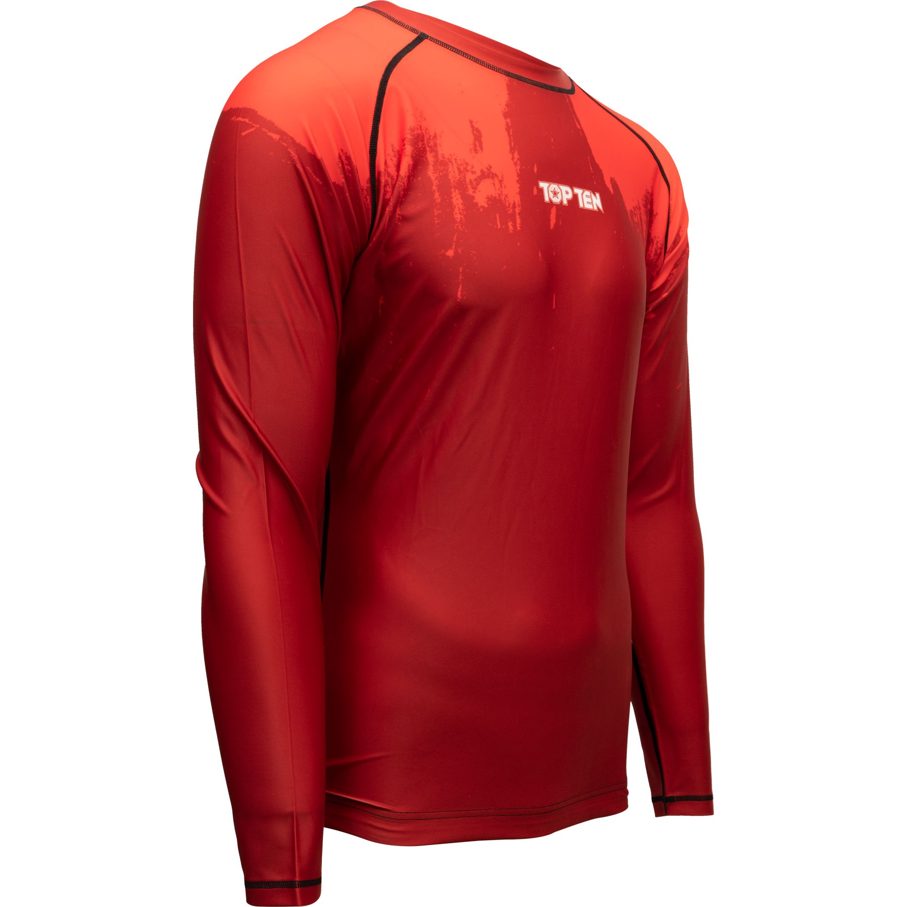 TOP TEN MMA Rashguard - Power Ink - Rot TOP TEN MMA Rashguard - Power Ink - Rot