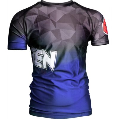 TOP TEN MMA Rashguard - Prism - Blau