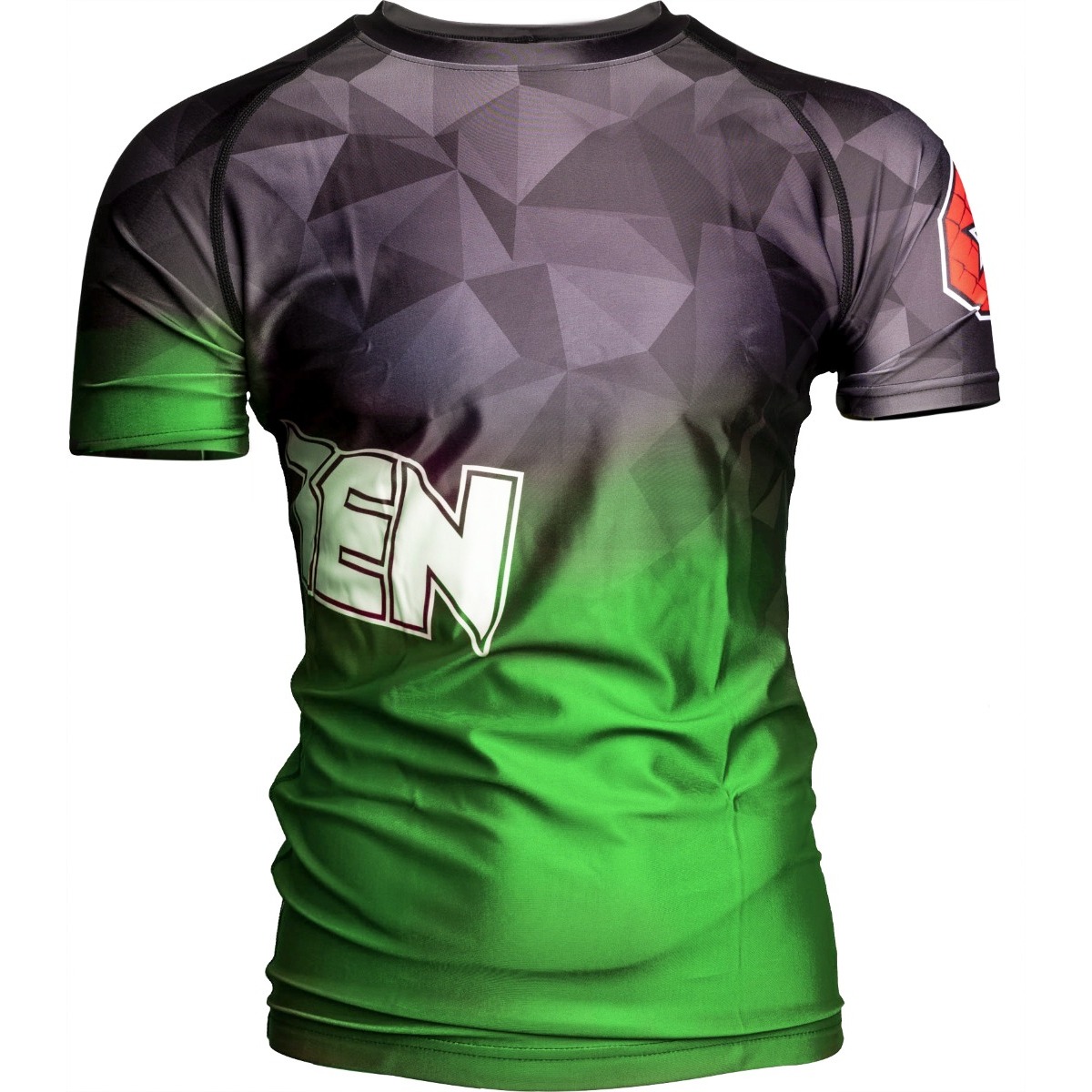 TOP TEN MMA Rashguard - Prism - Grün