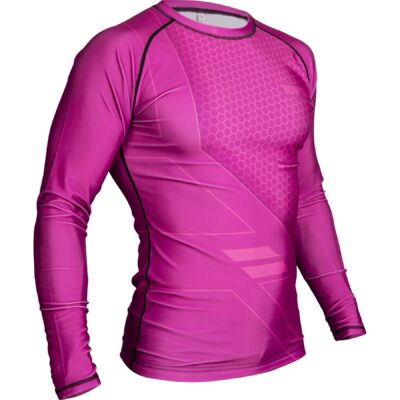 TOP TEN MMA Rashguard - COMBat - Rosa