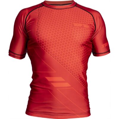 TOP TEN MMA Rashguard - COMBat - Rot