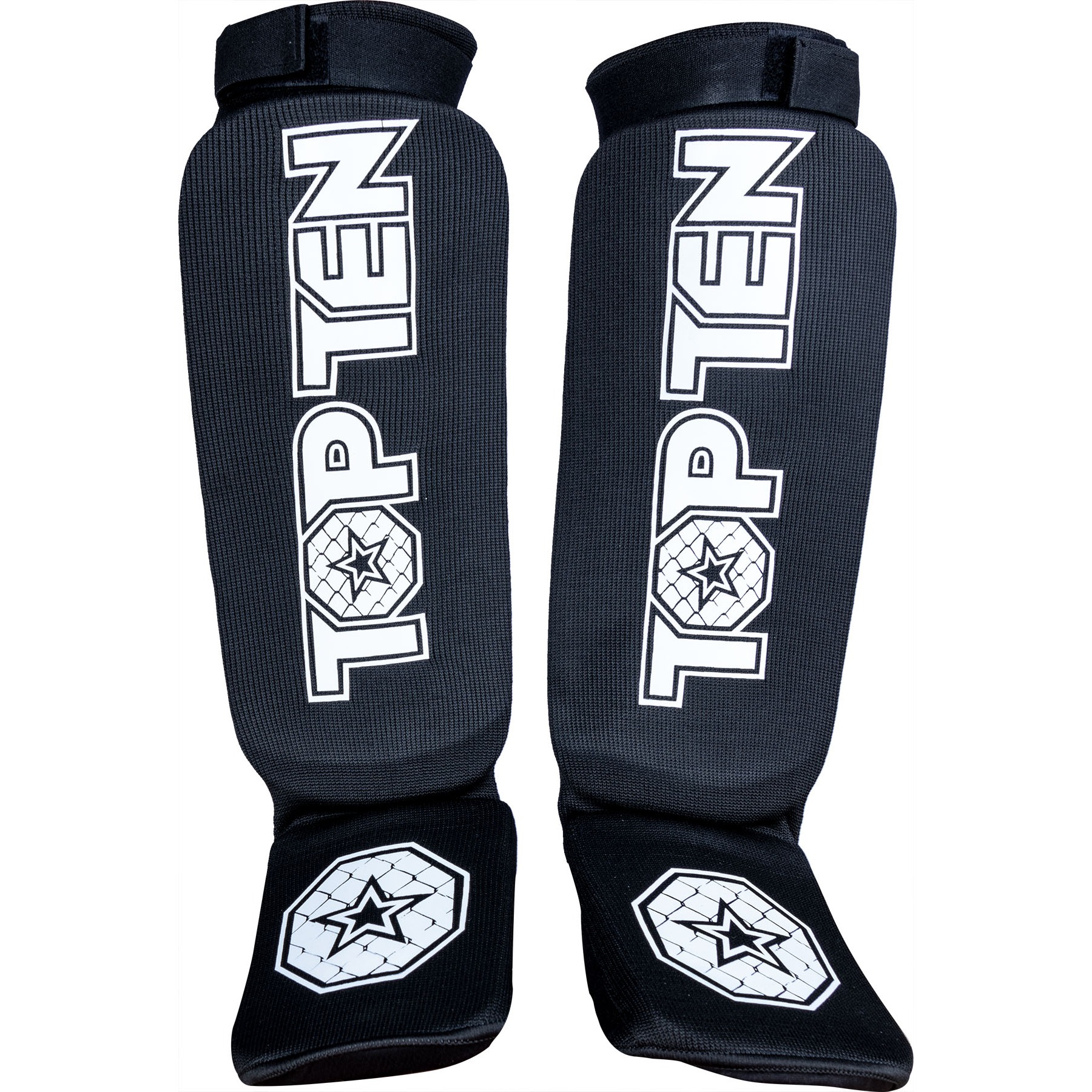 TOP TEN MMA Schienbein- und Spannschutz - Contender - Schwarz TOP TEN MMA Schienbein- und Spannschutz - Contender - Schwarz