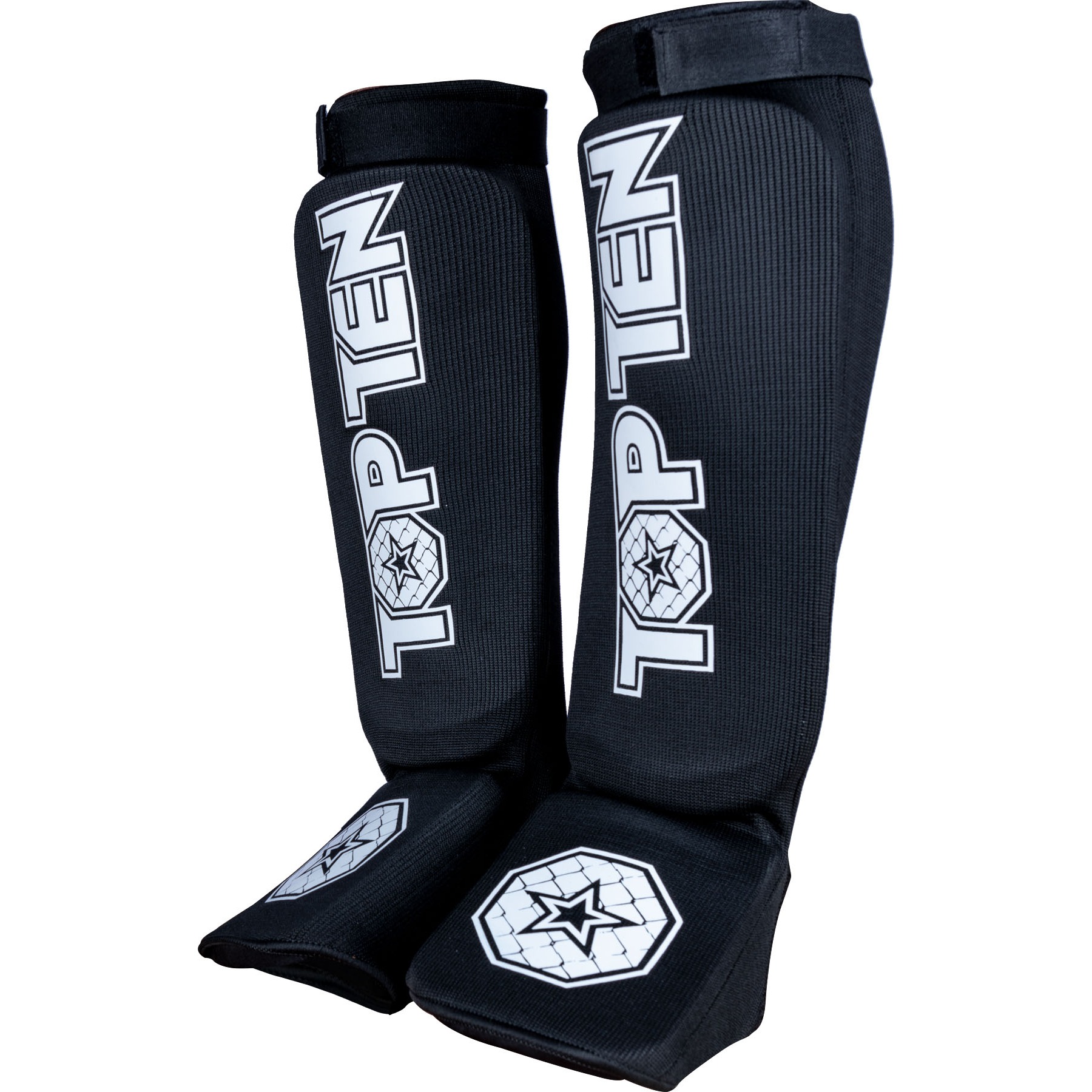 TOP TEN MMA Schienbein- und Spannschutz - Contender - Schwarz TOP TEN MMA Schienbein- und Spannschutz - Contender - Schwarz