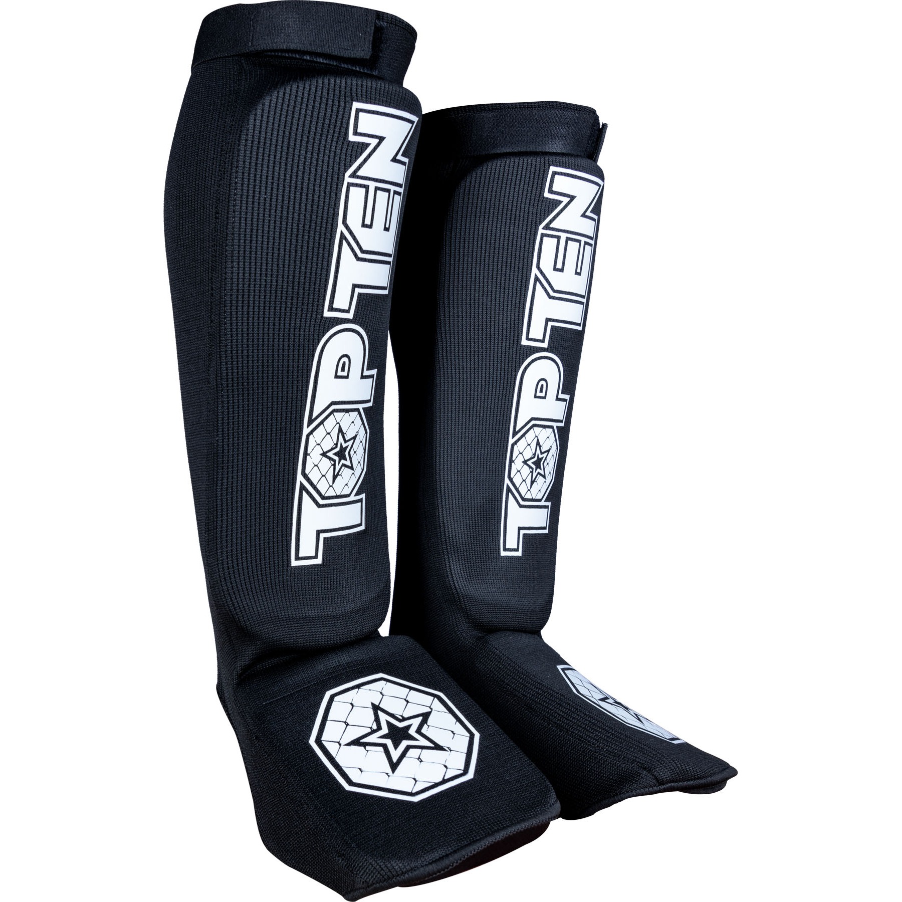 TOP TEN MMA Schienbein- und Spannschutz - Contender - Schwarz TOP TEN MMA Schienbein- und Spannschutz - Contender - Schwarz