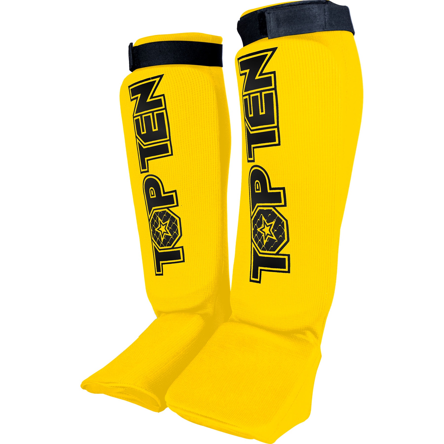 TOP TEN MMA Schienbein- und Spannschutz - Contender - Gelb TOP TEN MMA Schienbein- und Spannschutz - Contender - Gelb