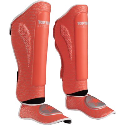 TOP TEN Schienbein- und Spannschutz - Superior - Orange TOP TEN Schienbein- und Spannschutz - Superior - Orange
