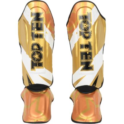 TOP TEN Schienbein- und Spannschutz - Urban Arts - Gold / Weiß TOP TEN Schienbein- und Spannschutz - Urban Arts - Gold / Weiß