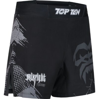 TOP TEN MMA-Shorts - Mixfight Gorilla - Schwarz